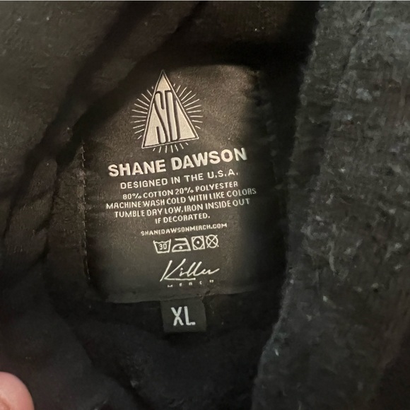 Shane Dawson X Jeffree Star Collab Pink Pig Logo Hoodie in Black size XL - Picture 2 of 3